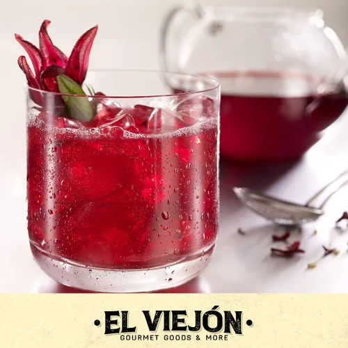 Vista 7 de El Viejón - Hibisco natural 1 libra Bolsa resellable