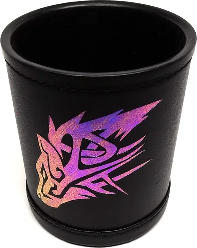 Vista 4 de Taza de dados de cambio de color con lámina de transición de color, taza de dados de tamaño estándar, perfecta para juegos de mesa, juegos de rol