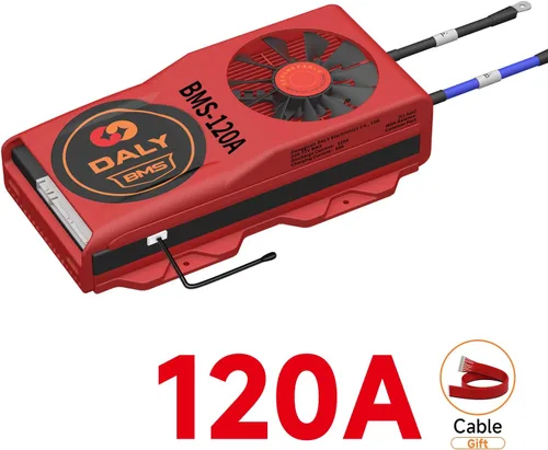 Vista 41 de DALY BMS 72V Li-ion 20S 30A Tablero de protección con cable de equilibrio de puerto común para panel solar autoconstruido, sistema de suministro