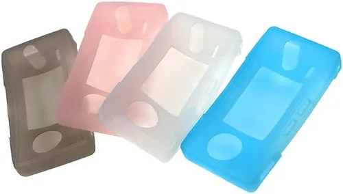 Vista 4 de Funda protectora de silicona suave para consola Gameboy funda a prueba de golpes para protección GBM funda antiarañazos rosa