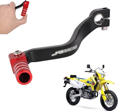 Vista 8 de Palanca de cambios para motocicleta plegable CNC para DRZ400 DRZ400S DRZ400SM DRZ400E 2000-2023 Moto de tierra Negra Negro