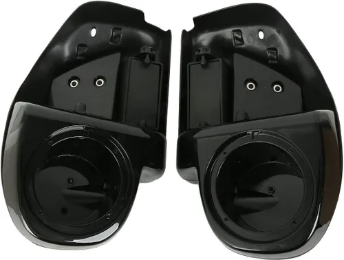 Vista 8 de XFMT Carenado Inferior para Motocicleta Negro Vivo con Enfriamiento por Aire y Ventilación Inferior para Harley Touring Road King Street Glide Road