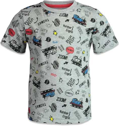 Vista 3 de Thomas Friends Thomas The Train - Paquete de 3 camisetas gráficas de manga corta