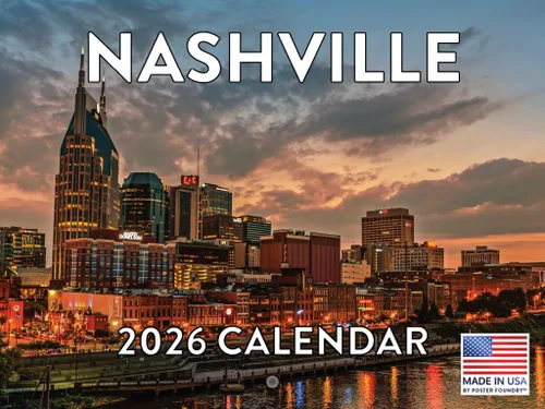 Vista 31 de Calendario de Alabama 2026 para pared, 12 meses, mensual, recuerdos escénicos de AL Hecho en Estados Unidos