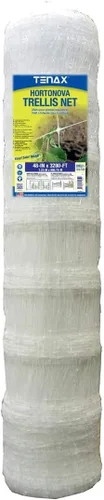 Vista 13 de TENAX 1A150281 Hortonova Plant Trellis Network, 48" x 1,000' Blanco
