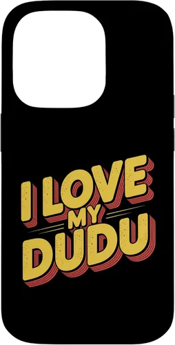 Vista 17 de I Love My DuDu Friends Parents Lover Family Gathering - Carcasa para iPhone 16