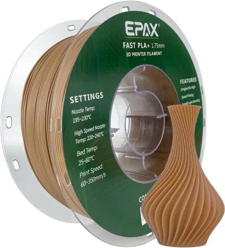 Vista 26 de EPAX High Speed PLA+ Filamento para Impresora 3D, Filamento de Impresión 3D de PLA Rápido, 1.75mm, Precisión Dimensional +/- 0.03 mm, Carrete de 1KG