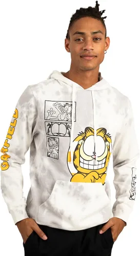 Vista 2 de Bioworld Garfield - Conjunto deportivo unisex con capucha para adultos