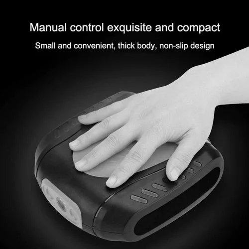 Vista 5 de Compresor de aire portátil Mini inflador bomba eléctrica, pantalla digital LED de 12 V, mini compresor de aire inteligente multifuncional