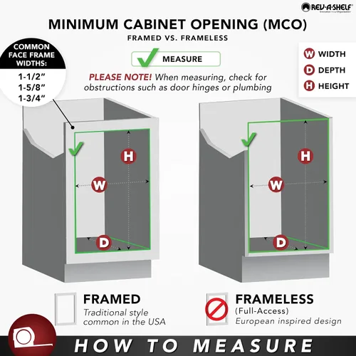 Vista 7 de Rev-A-Shelf Organizador extraíble para ollas y sartenes para armarios base