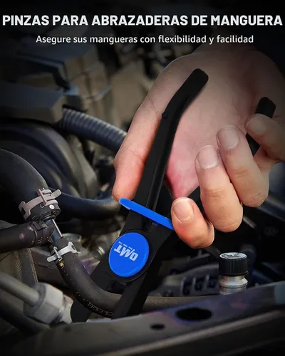 Vista 7 de OMT - Pinza de manguera de alicates, 3 piezas de largo alcance abrazadera de manguera para líneas de freno
