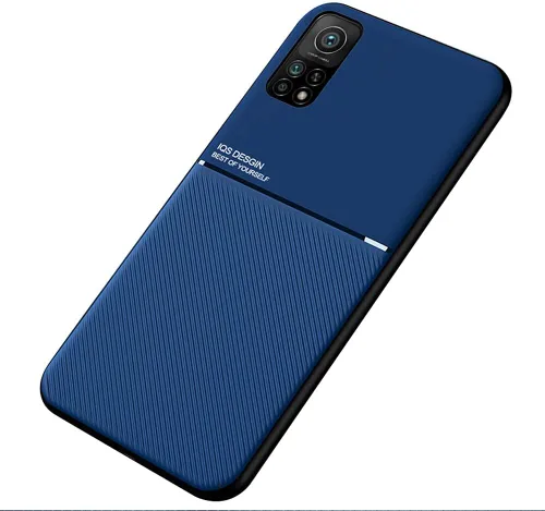 Vista 5 de Kepuch Mowen Cubierta De La Cubierta Del Caso Parachoques Placa De Metal Incorporada Para Poco M2 Pro, Xiaomi Redmi Note 9S/Note 9 Pro/Note 9 Pro