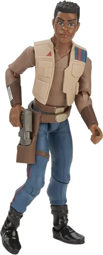 Vista 5 de STAR WARS Galaxy of Adventures The Rise of Skywalker Finn Figura de acción de 5 pulgadas con divertido movimiento de acción Blaster