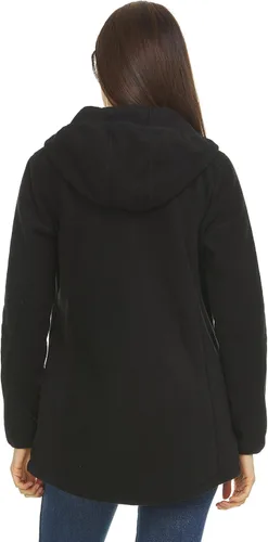 Vista 3 de Swiss Alps Chaqueta polar con capucha para mujer