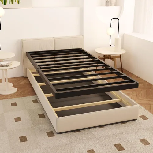 Vista 2 de Maenizi Twin Box Spring - Tabla de perfil bajo de 2 pulgadas