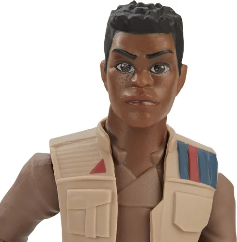Vista 3 de STAR WARS Galaxy of Adventures The Rise of Skywalker Finn Figura de acción de 5 pulgadas con divertido movimiento de acción Blaster