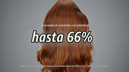 Vista 9 de Biotera Ultra Thick & Full Volumizing Conditioner for Fine, Limp Hair - Adds Volume & Fullness with Coconut & Coffee Extract, Enhances Shine &
