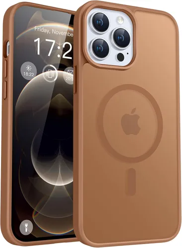 Vista 37 de Funda para teléfono Google Pixel 9 Pro XL, Compatible con Magnético, Protección contra Caídas de Grado Militar Translúcida Mate Resistente a Golpes