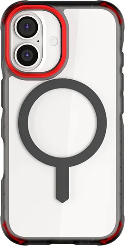 Vista 32 de Ghostek Covert Clear - Funda transparente para iPhone 15 Plus, silicona a prueba de golpes, compatible con accesorios Apple MagSafe, funda Negro