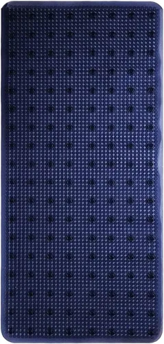 Vista 7 de Tapete antideslizante para bañera de 21 x 21 pulgadas, antideslizante, lavable a máquina, tapete de baño de seguridad con ventosas