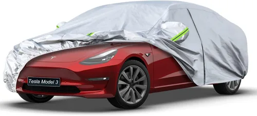 Vista 2 de Kaugung Funda para Coche de Ajuste Personalizado BMW Serie 3 E30 (1982-1994), 7 Capas Resistente al Viento Todo Clima Impermeable Cubierta Exterior