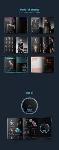 Vista 3 de Dreamus KPOP MARKET Display Album Black 203 x 267 x 6 mm