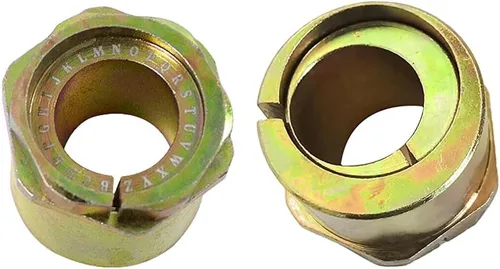 Vista 4 de BST BSSP Par (2 unidades) Extreme Camber Caster Alignment Bushing Kit de casquillo de rueda delantera/casquillo de inclinación compatible con Ford
