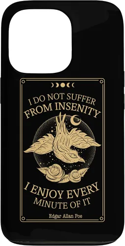 Vista 10 de Funda para iPhone 11 Pro Max Edgar Allan Poe Raven Booktok Bookish Merch