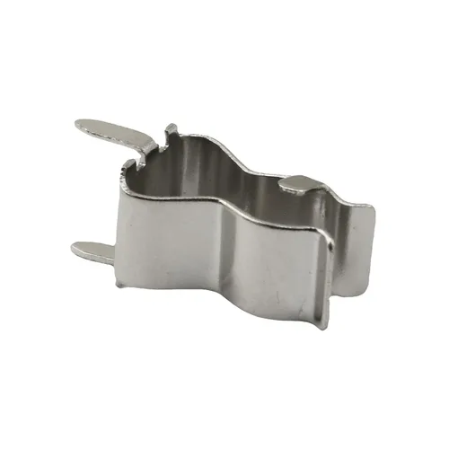 Vista 4 de Clips de fusible de latón de 0.142x0.394 in y clips de fusible de tubo de cerámica 15A 250V AC