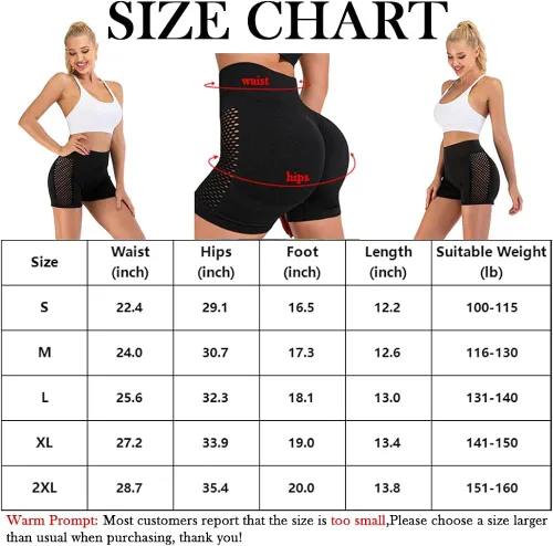 Vista 2 de VEEJION Pantalones cortos de ciclismo para mujer, cintura alta, entrenamiento, gimnasio, atlético, pantalones cortos de 4 pulgadas