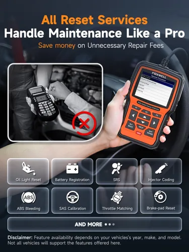 Vista 4 de FOXWELL NT510 Elite OBD2 escáner apto para herramienta de diagnóstico Porsche, lector de códigos de control bidireccional de sistema completo
