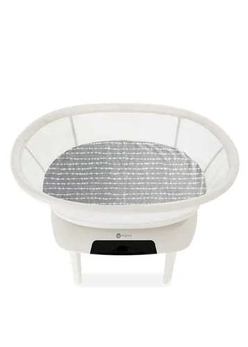 Vista 2 de 4moms MamaRoo Sleep - Sábana impermeable para moisés, cuentas, color gris