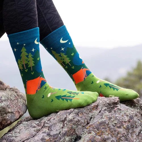 Vista 4 de Id Rather Be - Calcetines divertidos regalos novedosos para hombres mujeres y adolescentes