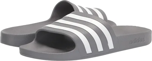 Vista 8 de adidas Adilette Aqua NegroBlanco Sandalias (F35543)