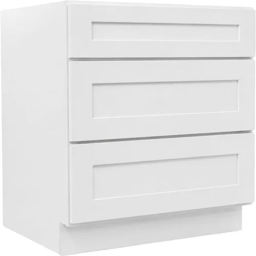 Vista 31 de Design House Brookings - Mueble base de cocina, 9 pulgadas, color blanco