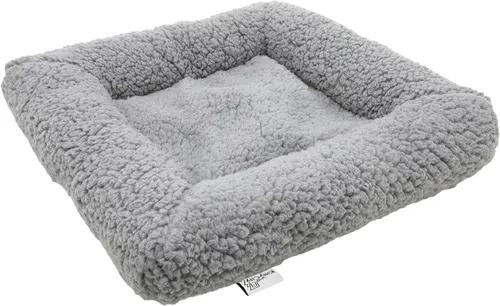 Vista 13 de Kitty City Muebles de cubo para gatos de interior, cubo gris