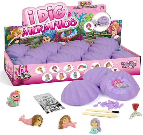 Vista 10 de Liberty Imports Paquete de 12 kits de excavación de hadas y unicornio para niños, aventura mágica encantada de excavación, recuerdos de fiesta