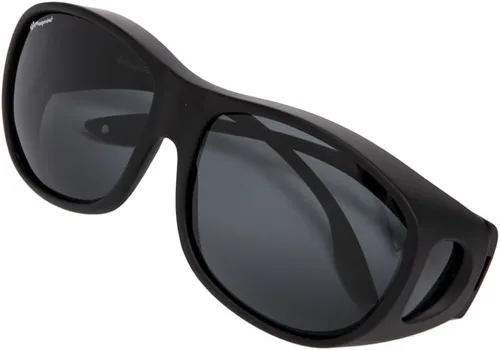 Vista 4 de Escudo solar polarizado que se ajusta sobre gafas de sol de conducción para hombres y mujeres