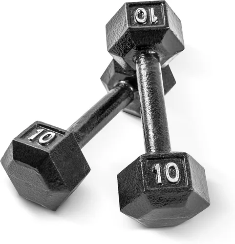 Vista 63 de CAP Barbell Mancuerna hexagonal de hierro fundido Múltiples opciones