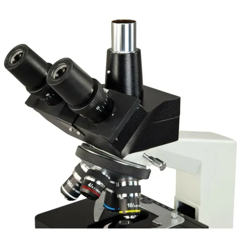Vista 4 de OMAX Microscopio compuesto biológico trinocular 40X-2500X con la luz reemplazable del LED