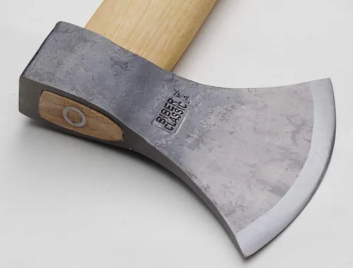 Vista 3 de Biber Muller Castor-Hacha Broad Broad Broad 56.44 oz,5.65 Pound– Línea Classic-S – Mango de nogal americano – Forjado a mano en Austria- 7019,16