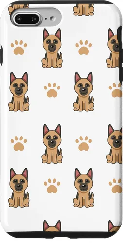 Vista 12 de Funda con diseño de pastor alemán para iPhone 16