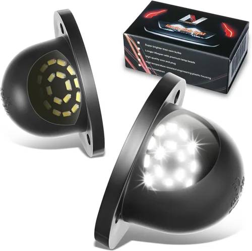 Vista 8 de Par de luces LED para matrícula compatibles con Cadillac CTS Sedán 08-10, PT-ZTL-9064