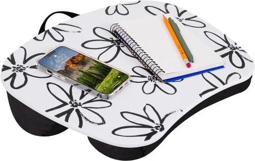 Vista 21 de LAPGEAR MyStyle - Escritorio portátil con cojín, bailarina, se adapta a portátiles de hasta 15.6 pulgadas, estilo n.º 45324