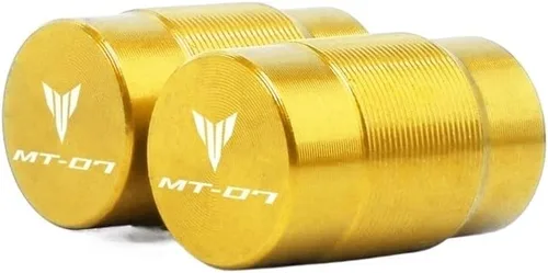 Vista 3 de F para Yamaha MT07 FZ07 Mt-07 2019 2020 2021 Palancas de embrague de freno corto y tapas de aire Y para válvula de neumático de automóvil