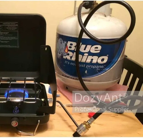 Vista 6 de Adaptador de tanque de propano, reemplazo de manguera para el tanque de gas LP QCC1/tipo1 con certificación CSA, conecta los aparatos de propano a