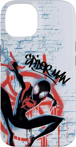 Vista 4 de Marvel Carcasa con graffiti de Spider-Man Into The Spider-Verse para iPhone 17