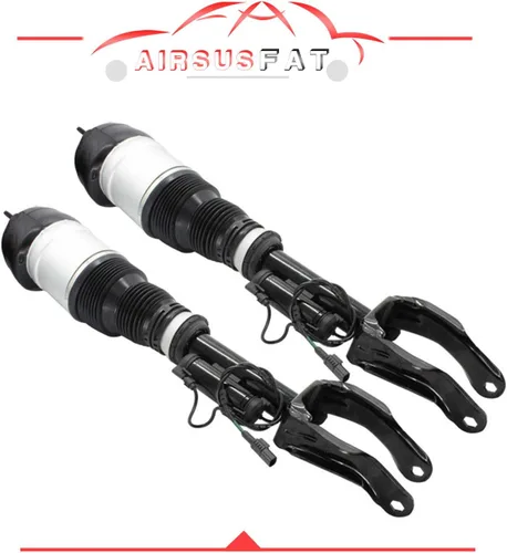 Vista 6 de 2 unids/par para Mercedes W166 X166 ML GL clase delantera suspensión aire amortiguador puntal con ADS 1663206713 1663201313 1663206913