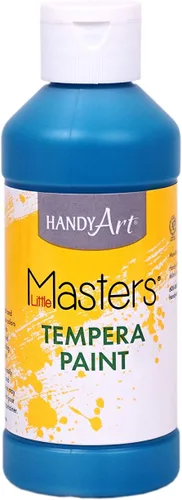 Vista 4 de Handy Art Little Masters - Pintura al temple de 8 onzas, color negro