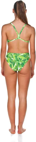 Vista 5 de ARENA Traje de baño de una pieza con espalda de cristal roto para mujer